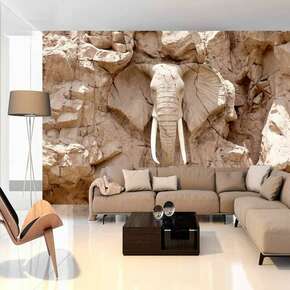 Samoljepljiva foto tapeta - Elephant Carving (South Africa) 147x105