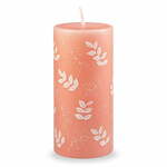 Unipar Pure Beauty narančasto-ružičasta svijeća, vrijeme gorenja 73 h