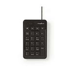 Nedis KBNM100BK tipkovnica, USB, crna