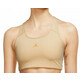 Sportski grudnjak Nike Jordan Jumpman Women's Medium Support Pad Sports Bra - white onyx/light curry