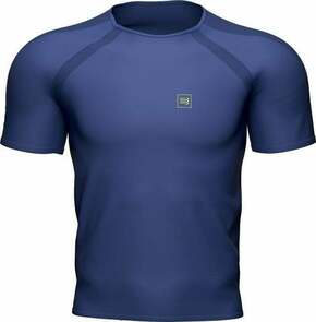 Compressport Training SS Tshirt M Sodalite/Primerose M Majica za trčanje s kratkim rukavom