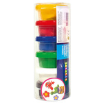 PlayBox: Set šarenih glina u posudama 6x14 grama