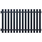 vidaXL Panel za ogradu antracit 170,5 x 100 cm čelik obložen prahom