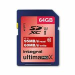 Integral memory card UltimaPro X SDHC 64GB Class 10