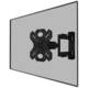 Neomounts by Newstar WL40S-850BL12 zidni držač za tv 81,3 cm (32'') - 139,7 cm (55'') mogučnost savijana, mogučnost okretanja