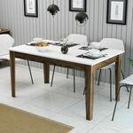 Blagovaonski stol, Milan 514 - Walnut, White