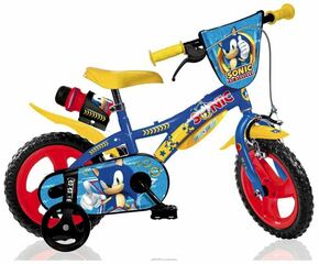 Sonic plavo-žuti bicikl veličine 12