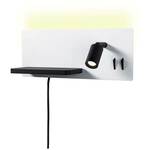 Paulmann Serrra 71103 zidna svjetiljka 5.5 W LED mat-bijela, crna (mat)