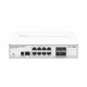 Mikrotik CRS112-8G-4S-IN mrežni prekidač L3 Gigabit Ethernet (10/100/1000) Podrška za napajanje putem Etherneta (PoE) Bijelo