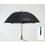 Jucad Telescopic Umbrella Black