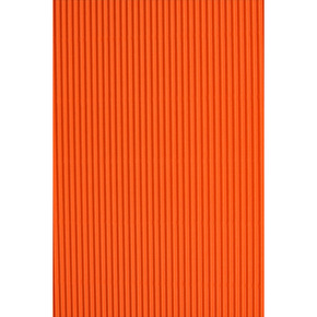 Narančasti 3D valoviti ukrasni karton 50x70cm 161g 1kom