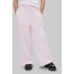 Calvin Klein Jeans donji dio trenirke za djecu od pamuka ljubičasta LVCKFJC19G.128.170.9BY2
