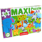 Maxi puzzle Džungla sa životinjama - D-Toys