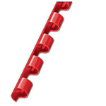 Spirala plastična fi-12mm pk100 Fornax crvena