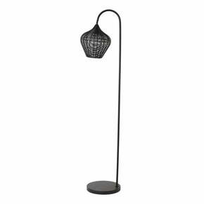 Crna podna lampa (visina 160 cm) Alvaro - Light &amp; Living
