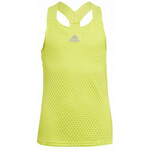Majica kratkih rukava za djevojčice Adidas Heat Ready Primeblue Y-Tank Top - acid yellow