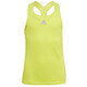 Majica kratkih rukava za djevojčice Adidas Heat Ready Primeblue Y-Tank Top - acid yellow