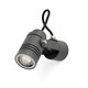 FARO 70260 | Lit Faro zidna svjetiljka 1x GU10 IP54 tamno siva, prozirna