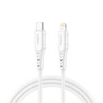 USB-C na Lightning kabel Vipfan P04, 3A, PD, 2m (bijeli)