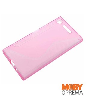 Sony Xperia XZ1 roza silikonska maska