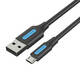 Kabel za punjenje USB 2.0 na Micro USB Vention COLBF 1m (crni)