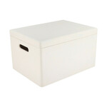 AtmoWood Drvena kutija s poklopcem 40x30x23 cm - bijela