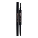 Makeup Revolution London Duo Brow Definer olovka za obrve s kistom 0,15 g nijansa Dark Brown