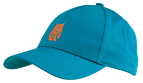 Kapa za tenis Head Kids Cap Monster - turquoise/orange