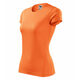Majica kratkih rukava ženska FANTASY 140 - M,Neon mandarina