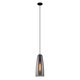 ITALUX MDM3147/1 SG+DROP | Tabby Italux visilice svjetiljka 1x E27 crno, sivo