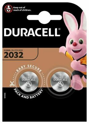 Baterija DURACELL LithiumCR2032 2/1