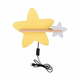 Žuto-bijela dječja lampa Star - Candellux Lighting
