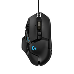 Logitech G502 Hero gaming miš, optički, žični, 12000 dpi/16000 dpi/25600 dpi, 40G, 1ms, 1000 Hz, bijeli/crni/crveni