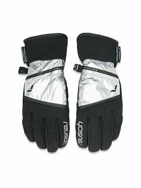 Skijaške rukavice Reusch Tessa Stormbloxx 6231138 Black/Shiny Silver 7024