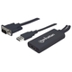 Adapter VGA(M) na HDMI(F) with audio (USB audio) (152426)