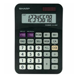Kalkulator Sharp EL-330FBBK, crni, stolni, osam cifara