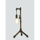 FANEUROPE I-AMARCORD-L1 | Amarcord Faneurope stolna svjetiljka Luce Ambiente Design 61cm s prekidačem 1x E27 rdža smeđe