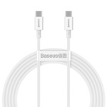Baseus Superior Series kabel USB-C na USB-C, 100 W, 2 m (bijeli)