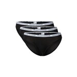 Tommy Hilfiger Underwear Klasične gaćice crna / bijela