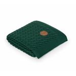 Ceba Baby pokrivač pleteni (90x90) Emerald