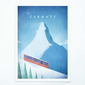 Poster Travelposter Zermatt