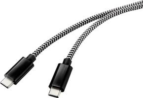 Renkforce USB 2.0 kabel za povezivanje [1x USB-C ™ utikač - 1x USB-C ™ utikač] 3