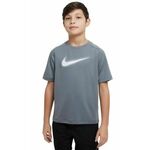 Majica za dječake Nike Dri-Fit Multi+ Top - smoke grey/white