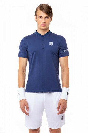 Muški teniski polo Hydrogen Tech Serafino Man - blue navy