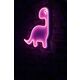 Ukrasna plastična LED rasvjeta, Dino the Dinosaur - Pink