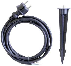 Dodatak Megaman TOTT - šiljak za uzemljenje + kabel od 3m Megaman MM69991 šiljak 230 V 3 m crna