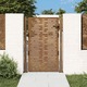 vidaXL Vrtna vrata 105 x 155 cm od čelika COR-TEN četvrtasti dizajn