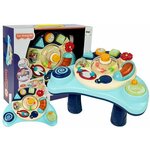 Interactive Baby Table Music Animal Sounds Blue