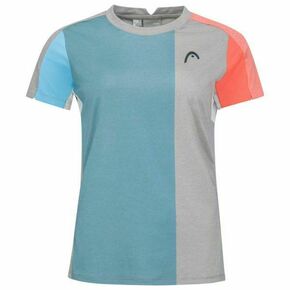 Ženska majica Head Padel Tech T-Shirt - grey/electric blue