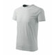 Majica kratkih rukava muška BASIC 129 - XXL,Svijetlo siva